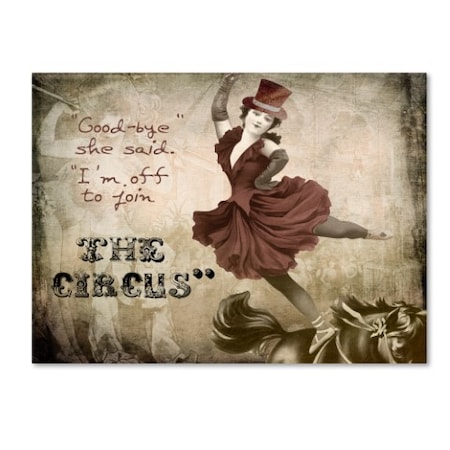 Color Bakery 'Join The Circus' Canvas Art,14x19